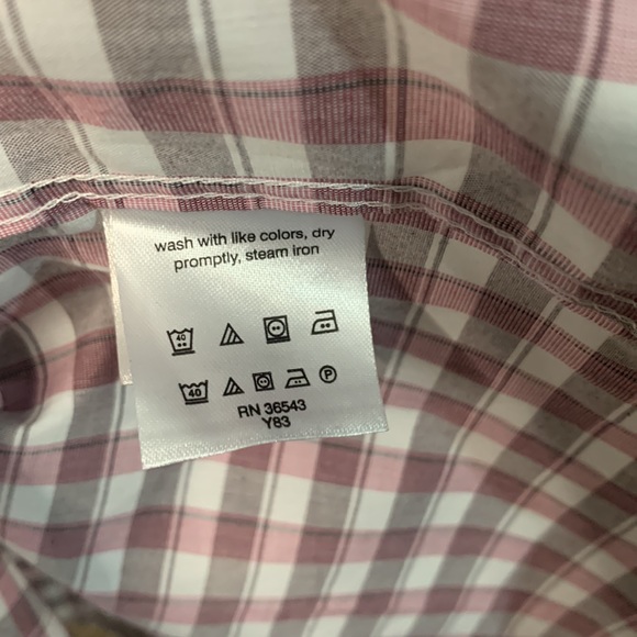 Geoffrey Beene Tall fit wrinkle free Size: 19 - 35/36 - Picture 9 of 9